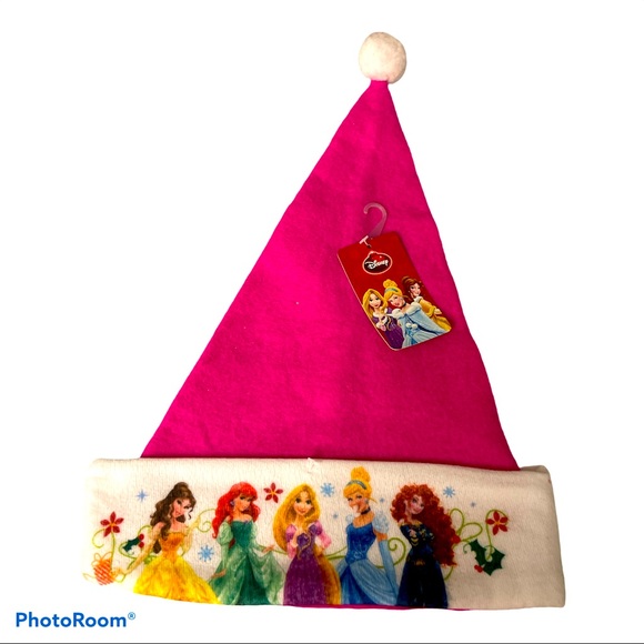 Disney Princess christmas hat & 2 mini 7”stocking - Picture 3 of 10